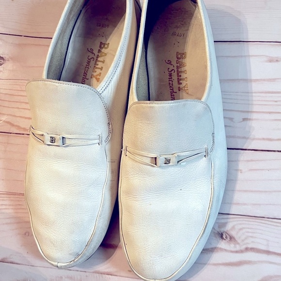 Vintage Ballys of Switzerland Bone Leather Loafers Size US 8.5E Men main image 8